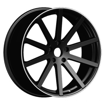 Ten Spokes Black Alloy Wheel (1037)